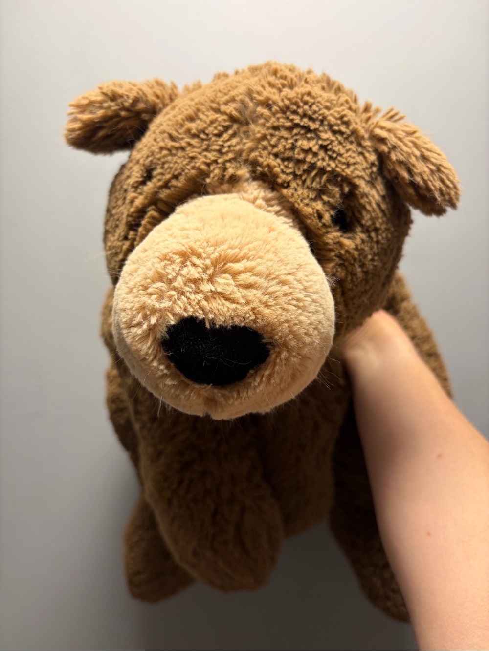 Jellycat Laying Woody Bear